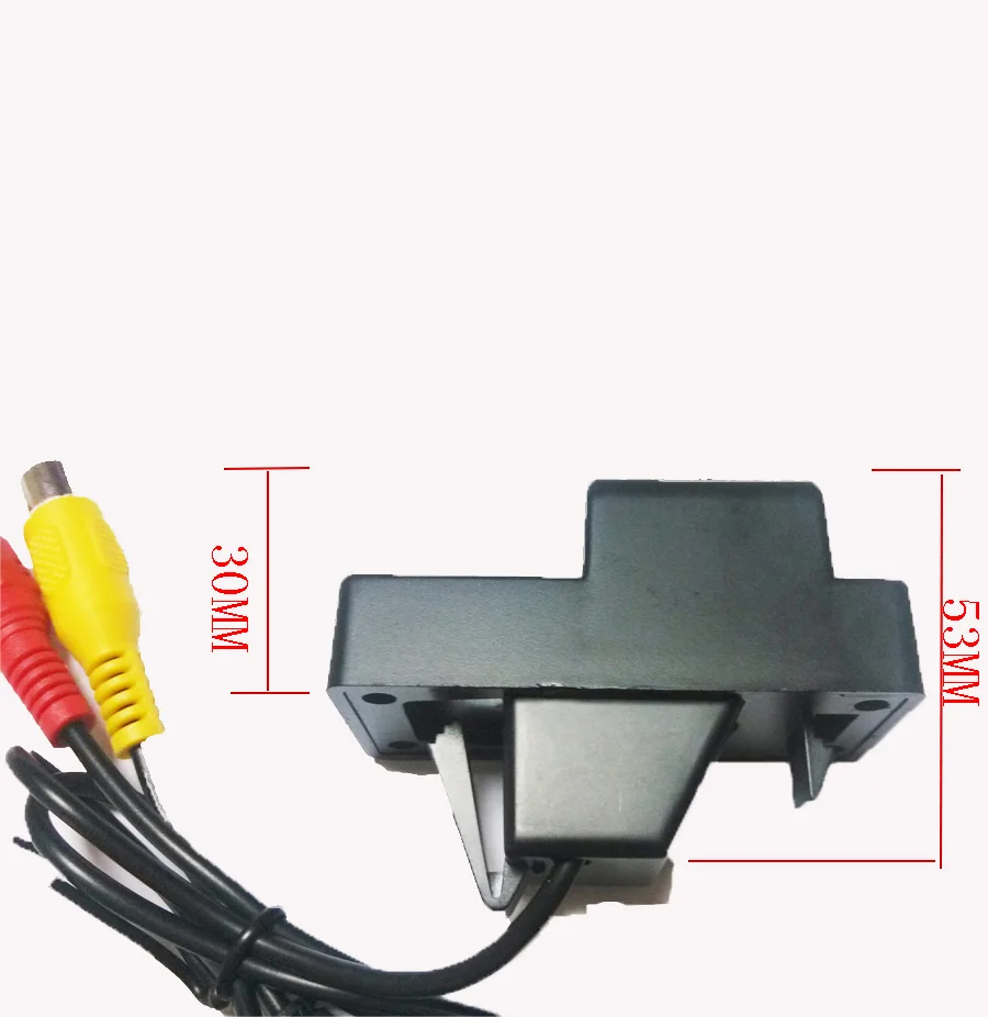 Автомобильная камера заднего вида парковочная цветная ночная версия HD CCD для TOYOTA