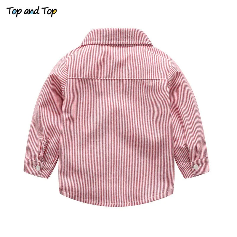 Top and Kids Boy Clothes Set Autumn Children Clothing Boys Gentleman Suits Long Sleeve Bow Tie Shirt+Suspender Trousers | Детская одежда