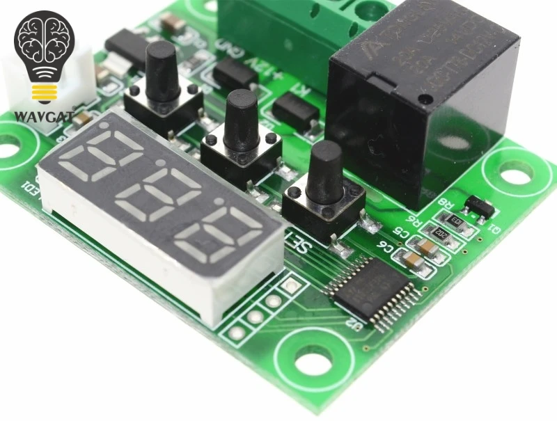 Фоторегулятор температуры термометр терморегулятор 1 шт. W1209 12 В постоянного тока