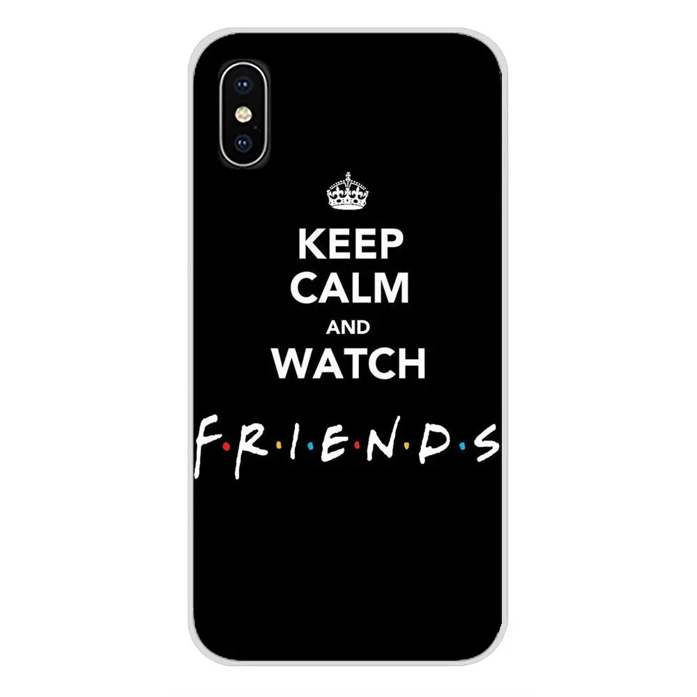 For Xiaomi Redmi Note 6A MI8 Pro S2 A2 Lite Se MIx Max 2 3 Oneplus 6T Friends tv show poster Transparent Soft Shell Covers | Мобильные