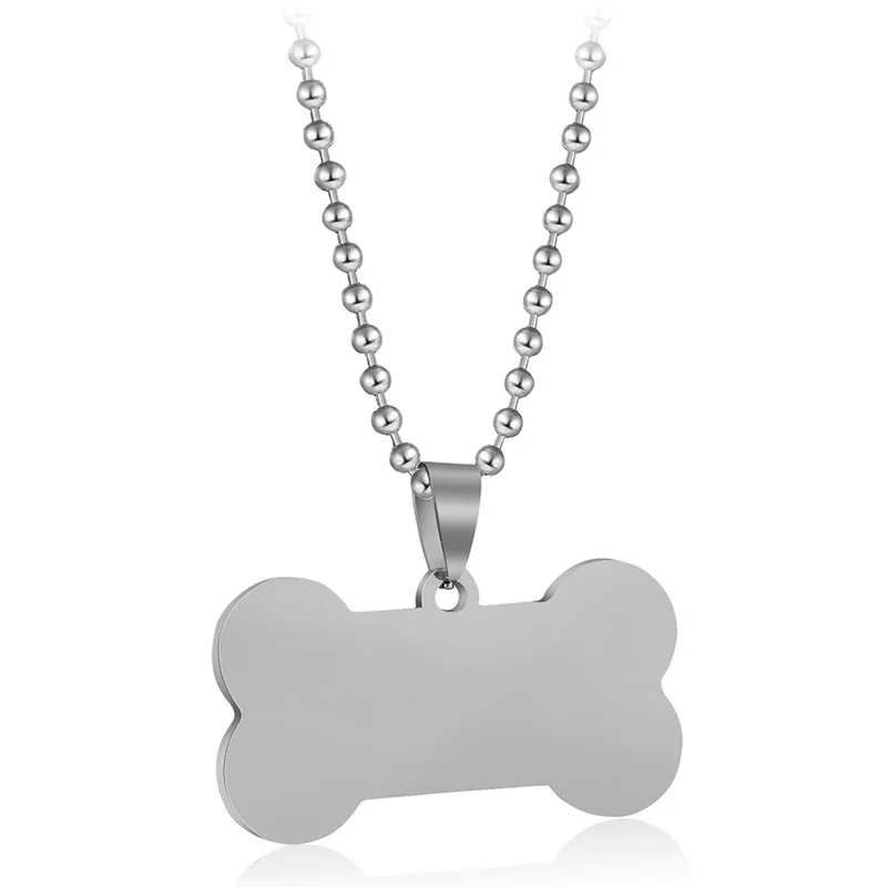 Модное ожерелье Modyle из нержавеющей стали с биркой для домашних животных кошек и