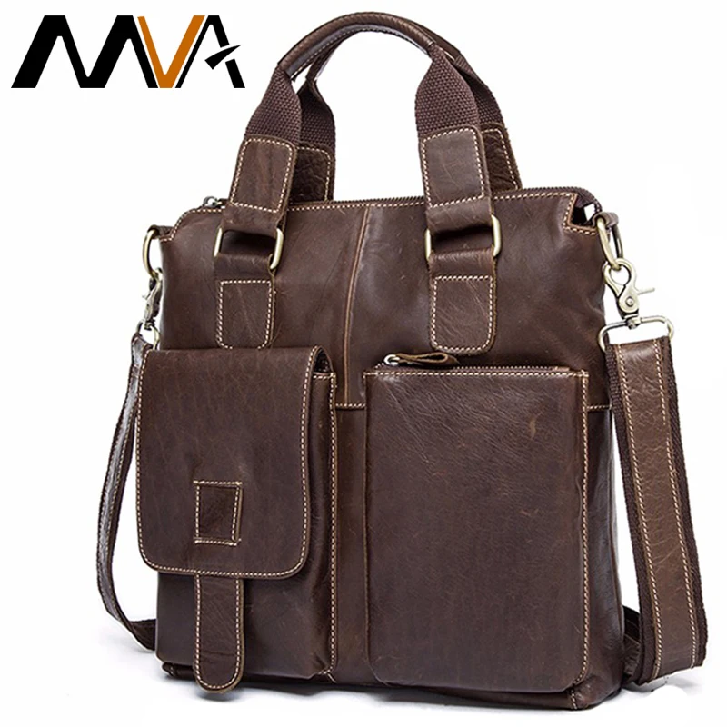 MVA сумка/портфель Мужская натуральная кожа сумка на плечо для мужчин ноутбука