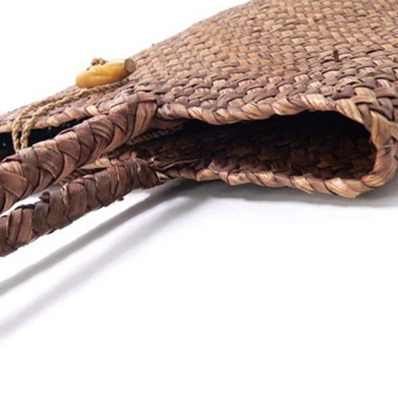 

2018 Summer Women Weave Woven Beach Bag Ladies Handmade Straw Bag Durable Shoulder Bags For Girls FA$B Women bag