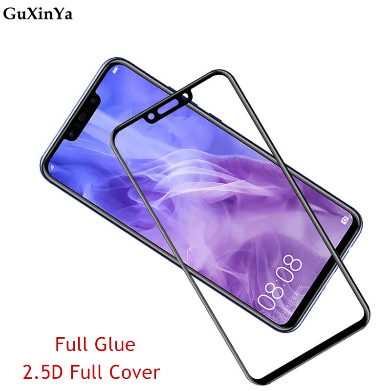 Защитное стекло для экрана Huawei Mate 20 Lite полное клеевое закаленное MaiMang 7 покрытие |