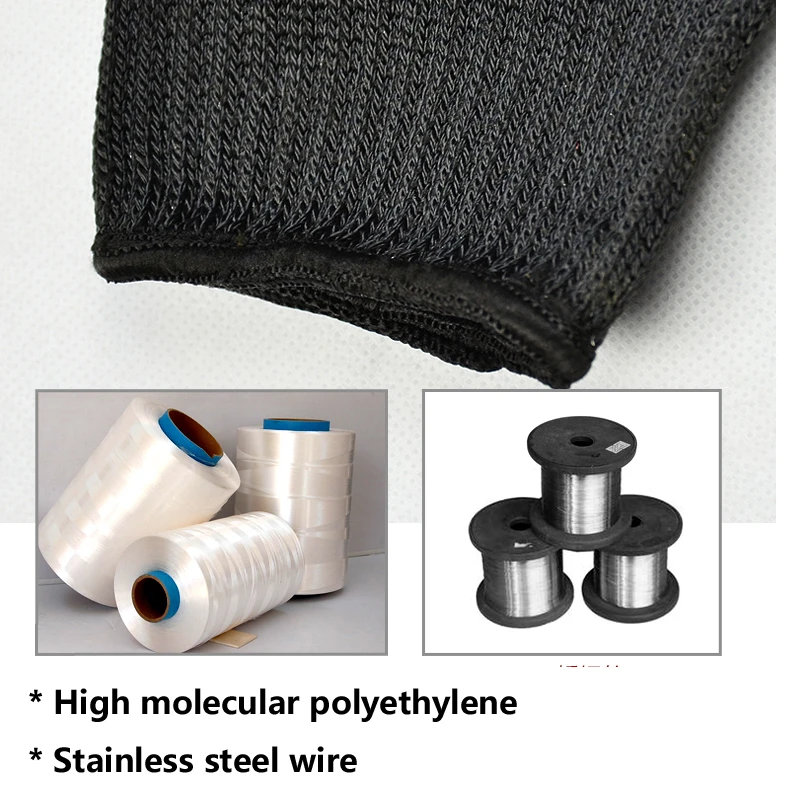 Тактический устойчивый жилет рабочие длинные перчатки с защитой от порезов