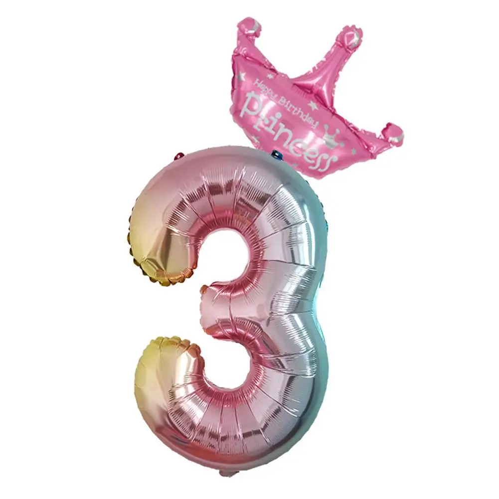 MeterMall 32 дюймов надувной шар из алюминиевой фольги для От 0 до 9 лет День рождения