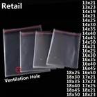 Розничная продажа, прозрачный самоклеящийся пакет для подарочной упаковки ювелирных изделий, самоклеящийся пакет из целлофана, Прозрачные полиэтиленовые пакеты из ОПП