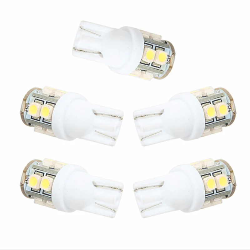 Posbay высококачественный автомобильный светодиодный белый светильник T10 10 SMD 1210