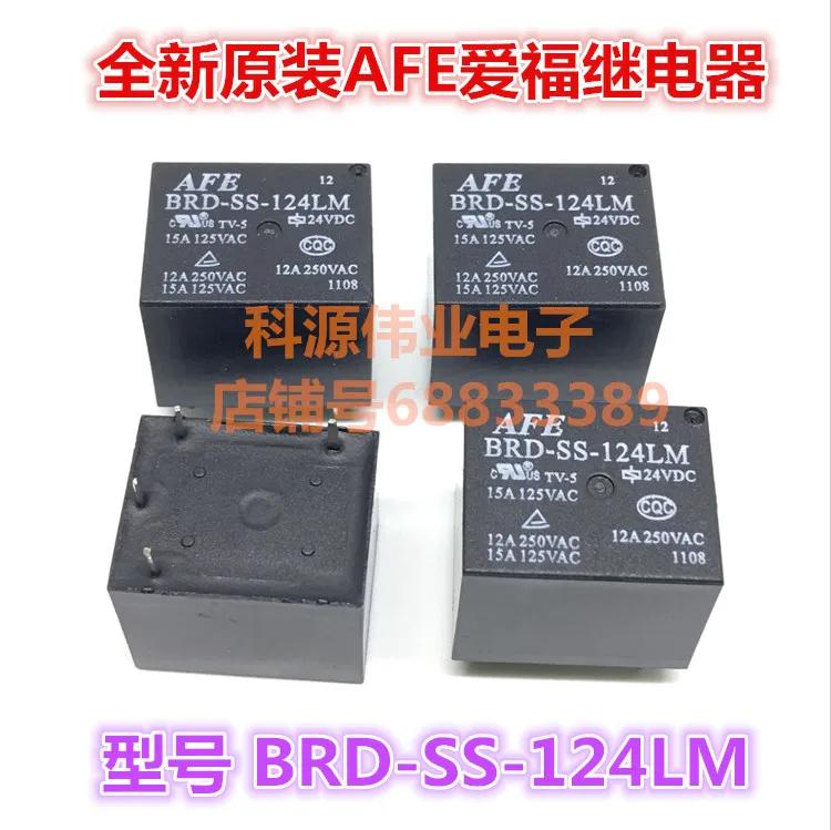 

BRD-SS-124LM 24VDC 4PIN 12A/15A Relay