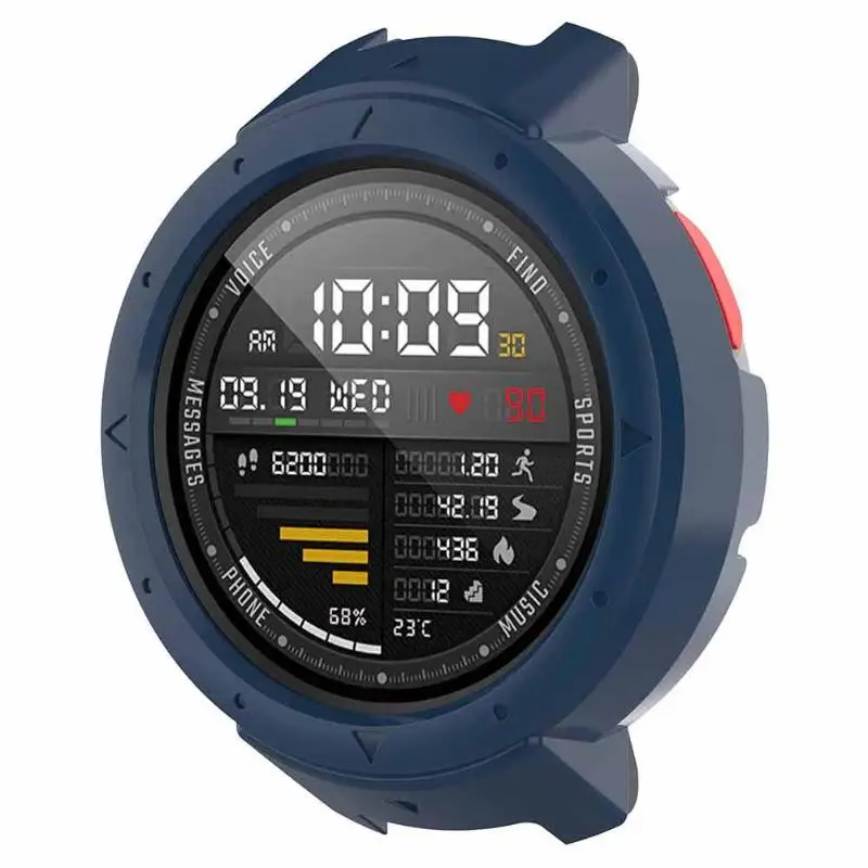 Ультра тонкий ПК Жесткий протектор бампер полный чехол Чехол для Amazfit