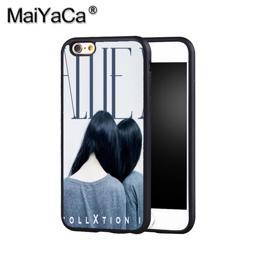 MaiYaCa Алли X COLLXTION II 4 Телефон чехол для Iphone 8 6 S плюс 7 Plus 5 5S 5C 4S SE Принт мягкий
