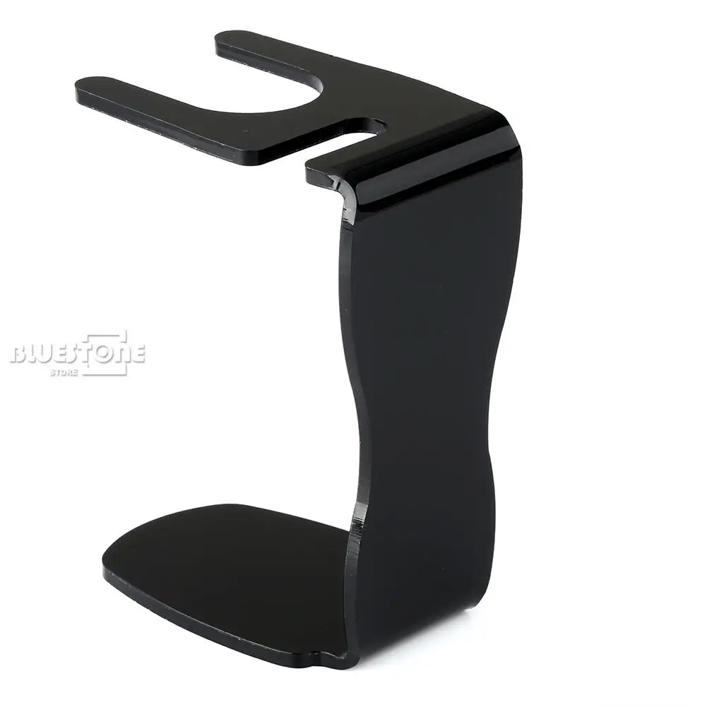 Черный держатель для капельной подставки с двойным краем безопасная прямая