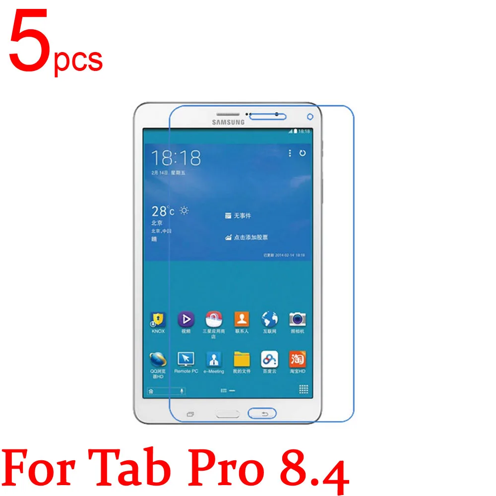 5 шт. прозрачный/матовый/нано защитный экран для ЖК планшета Samsung TAB PRO 8 4 10 1 T320 T321 T325