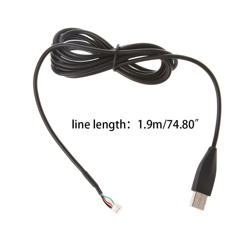 2021 Новый Прочный USB кабель для мыши профессиональной линии MX518/510/310 G1