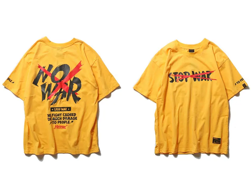 GONTHWID, футболка с принтом «NO WAR», новая летняя футболка с принтом «анти-война», мужские футболки в стиле хип-хоп, повседневные топы с коротким рукавом, футболки, уличная одежда