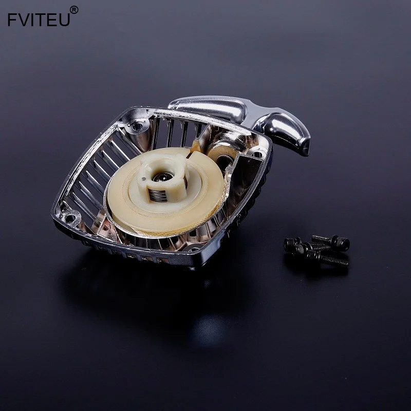 Fvieu 32cc хромированный простой пусковой механизм для запасные части двигателя 1/5 HPI