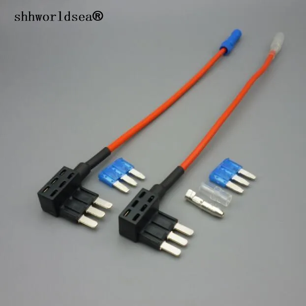 Shhworld Micro3 предохранитель 3 контакта высокое качество PEC автомобильный коробка 5A 7.5A