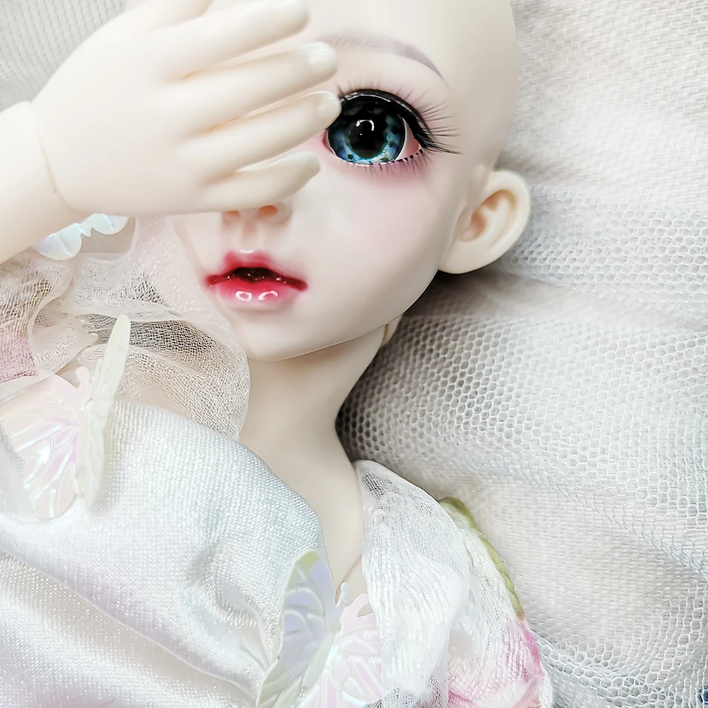 Глаза bjd 8 мм 10 12 14 16 18 20 22 синие лесные бездны акриловые кукольные Глазные яблоки 1/4