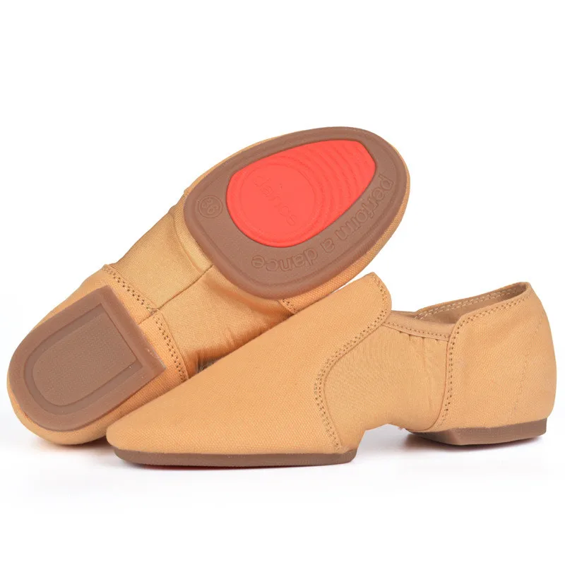 Обувь из искусственной кожи для джаза мягкие танцевальные кроссовки