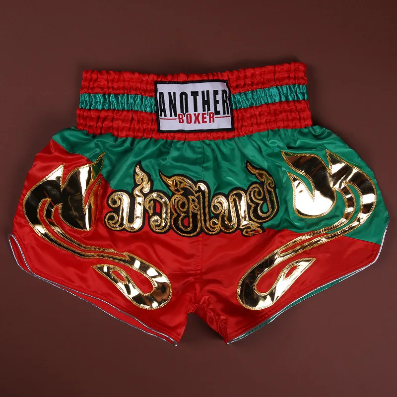 Спортивные свободные красивые боксерские шорты для мужчин Kick Mma Muay Thai борьбы с