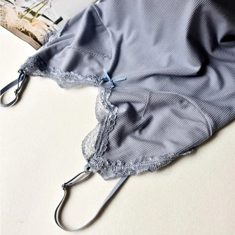 Для женщин пижамы Установить Sexy Pijamas хлопок комплект из двух предметов женские