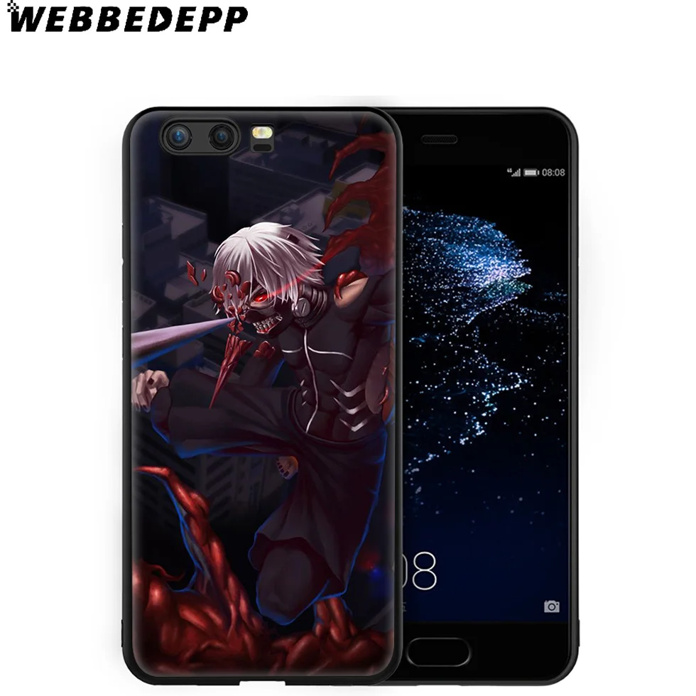Anime Tokyo Ghouls Japan Soft Case for Huawei P8 P9 P10 P20 P30 Lite Pro P Smart Z Plus 2019 Y6 Prime 2018 2017 Mini |