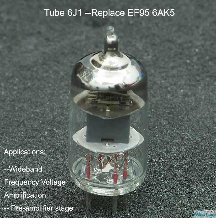 Трубка 6J1 J военного класса для усилителя трубки HIFI модель WVT2103 Replac EF95 6AK5 Высокая