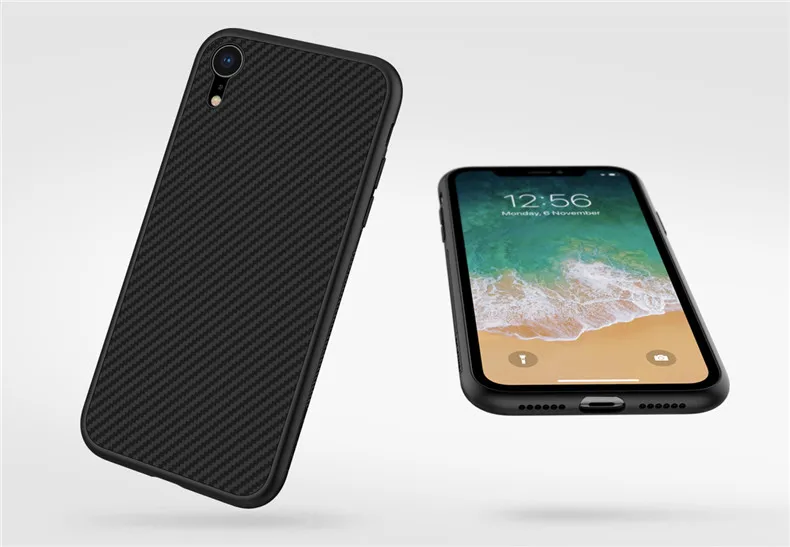 Чехол из синтетического волокна Nillkin для iPhone XR, Роскошный чехол для телефона, задняя крышка для iPhone Xr