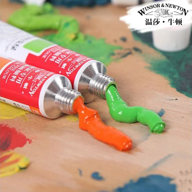 Winsor& Newton 12/18 цветов, профессиональные масляные краски, высокое качество, масляная живопись, пигмент для художественной живописи