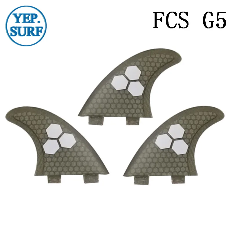 Плавник для серфинга FCS G5 Fin сотовый плавник доски 5 цветов Серфинг Quilhas