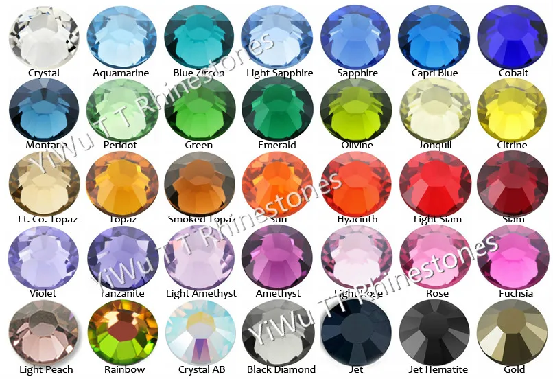 

27 Colors for Choice 210pcs/Lot 8mm Classical Fat Square Shape Pointback glass Crystal Fancy Stone For Jewelry Making