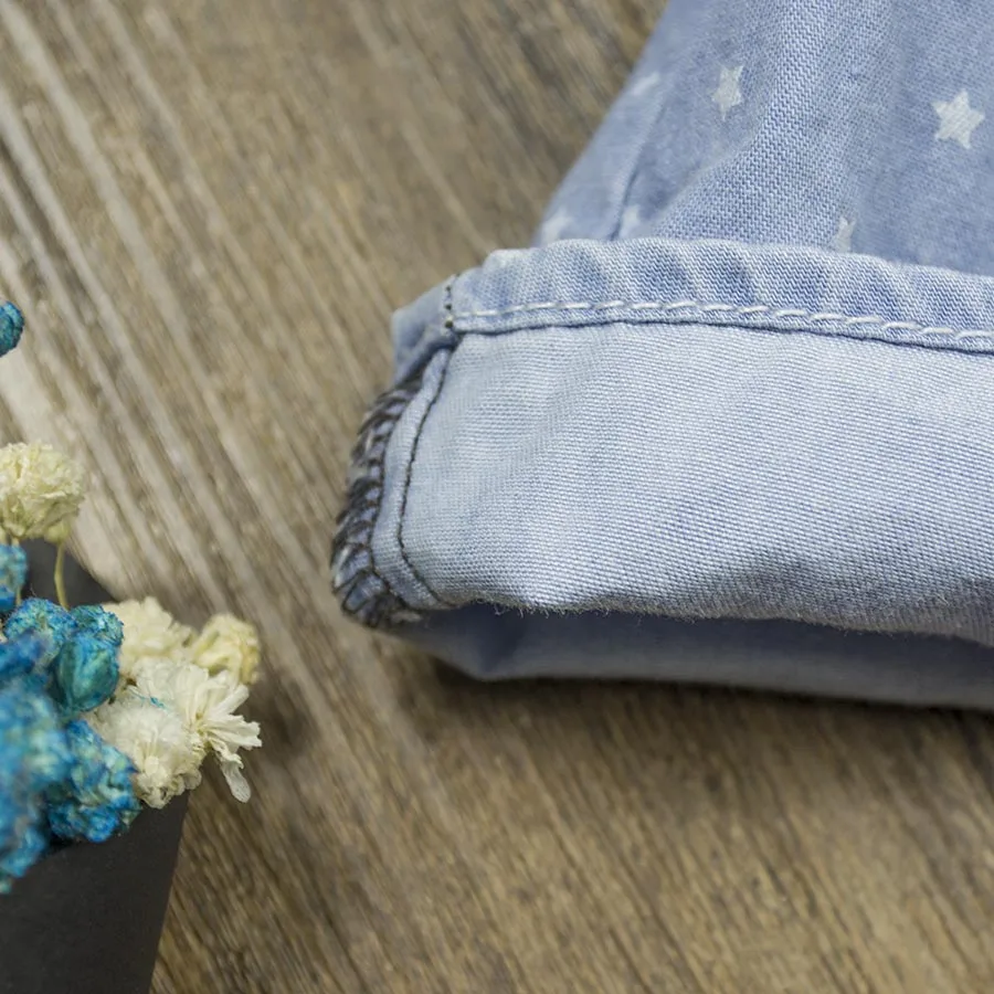 Летние джинсовые мини-юбки для новорожденных девочек детский бант малышей