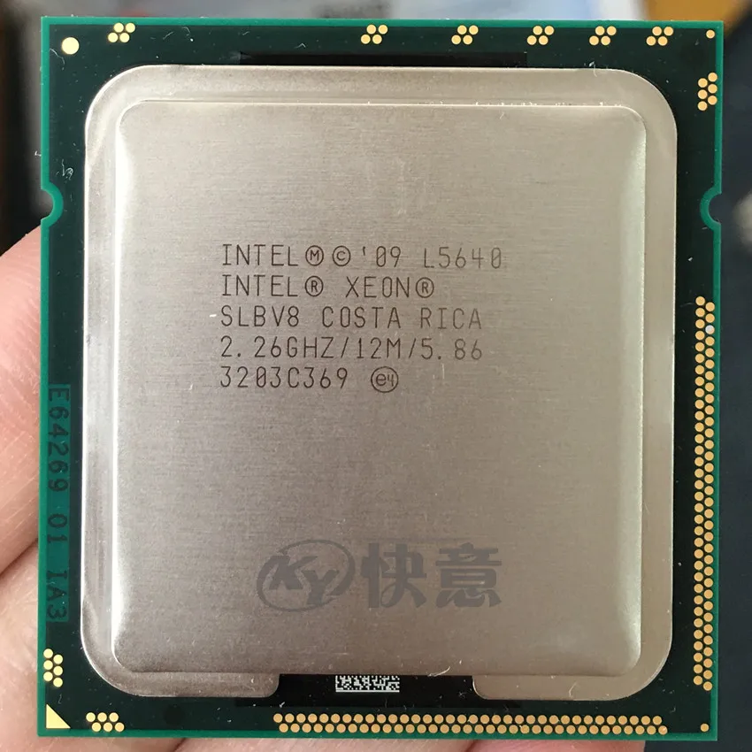 Intel Xeon L5640 l5640 12 MB 2,26 GHz 60 Вт LGA1366 Desktop Процессор процессор может работать вы можете заказать
