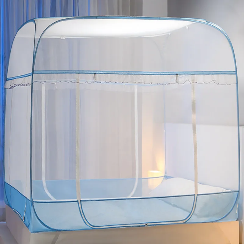 Большая космическая Москитная сетка для занавесок дышащая летняя монгольская