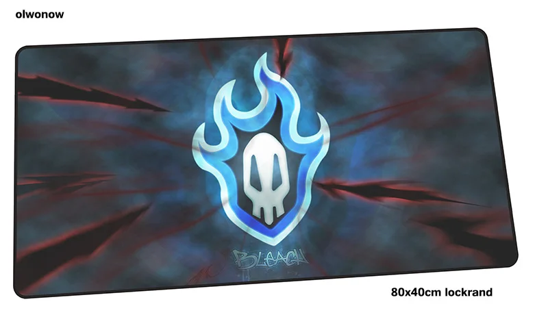 BLEACH Коврик для мыши 800x400x3 мм великолепный игровой коврик для мыши Коврик для геймера мультяшная игра компьютерная настольная клавиатура со встроенной мышью большие игровые коврики