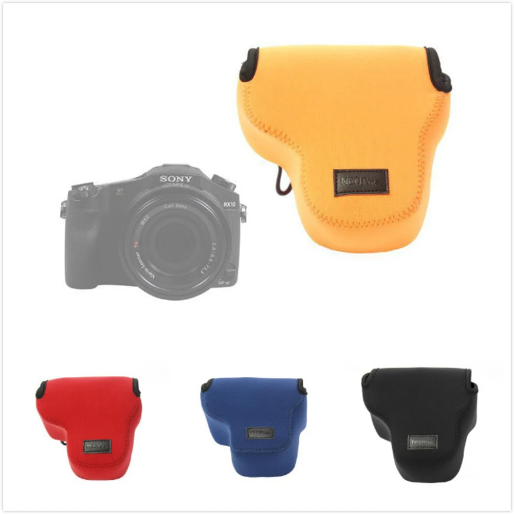 Неопрен Мягкие Камера защиты сумка-чехол для Sony RX10 Cyber-shot DSC-RX10 DSC HX200 и HX300 чехол