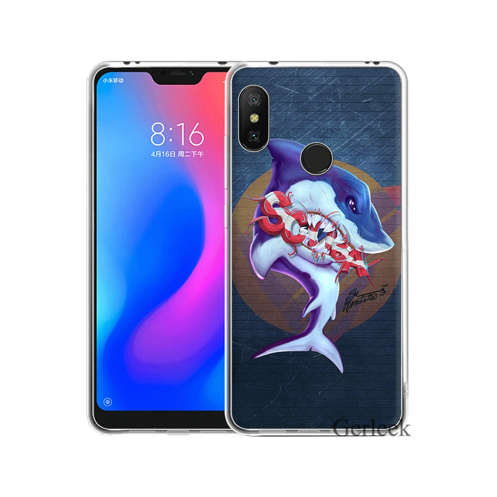 Desxz Fantasy Sea Creature Hard Cover For Redmi Note 7 6 Pro 6A 5A 5 Plus 4X 4A GO S2 Case Bag | Мобильные телефоны и