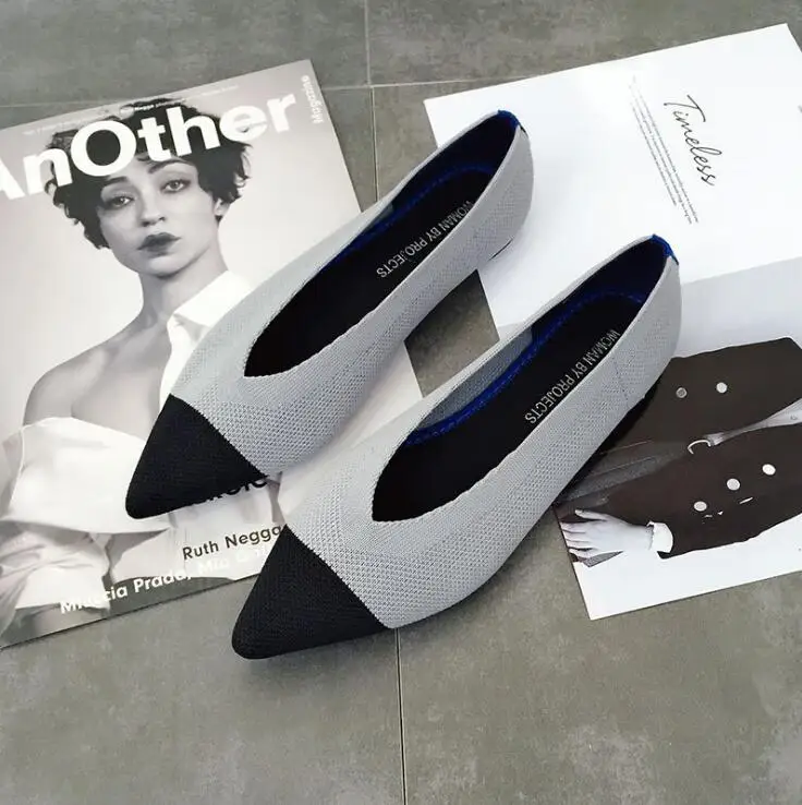 Новинка года; женская обувь с острым носком; цвет черный, белый; Роскошная Брендовая обувь на плоской подошве; женская обувь на плоской подошве; сезон весна-осень; женские лоферы; Sapatos
