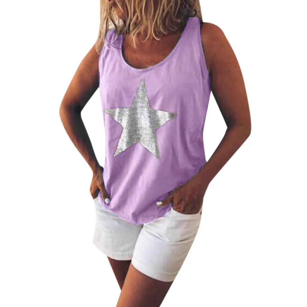 Свободный жилет повседневный женский укороченный топ без рукавов с круглым