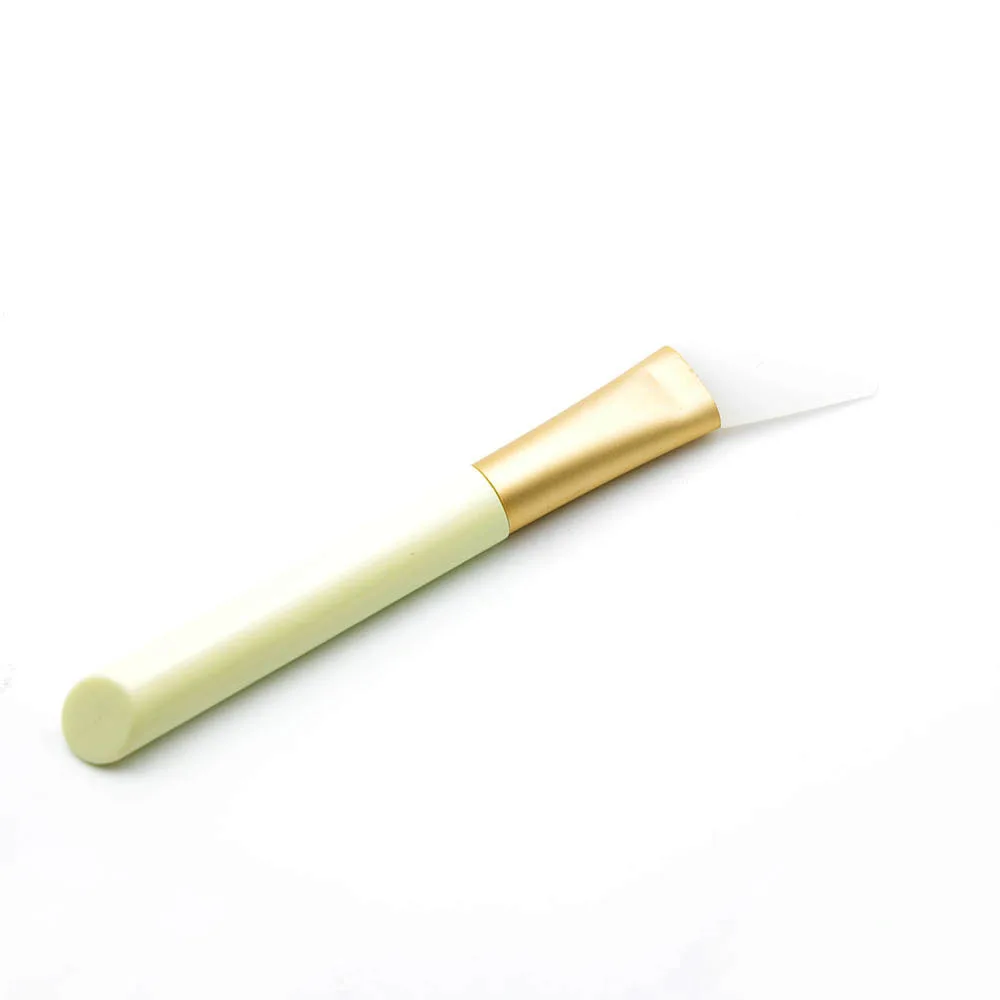 D3 1 Pcs Silicone Rhinestone Mask Brush Sleep Mud Mask Brush Mixing Skin Care Cosmetic Applicator Women Makeup Brush Kit DIY Mask - Handle Color: D3