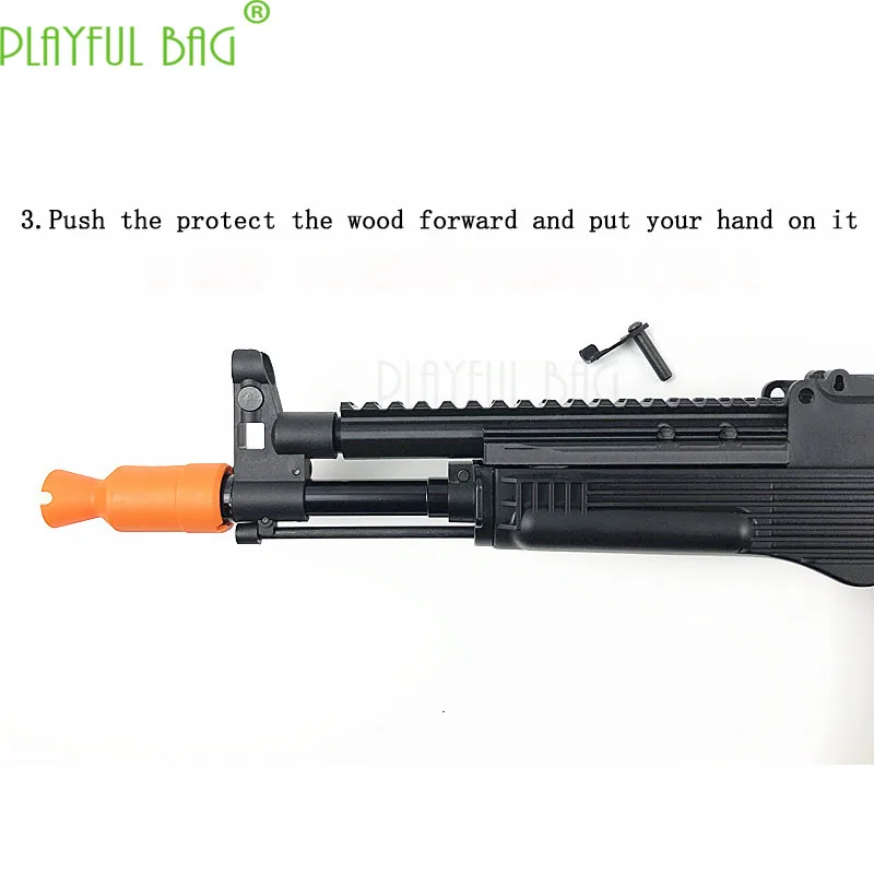 Открытый CS CP-AK105/74 Водяная бомба модификация Тактический защитить деревянный сердечник 3D печать внешний вид модифицированные аксессуары KJ27