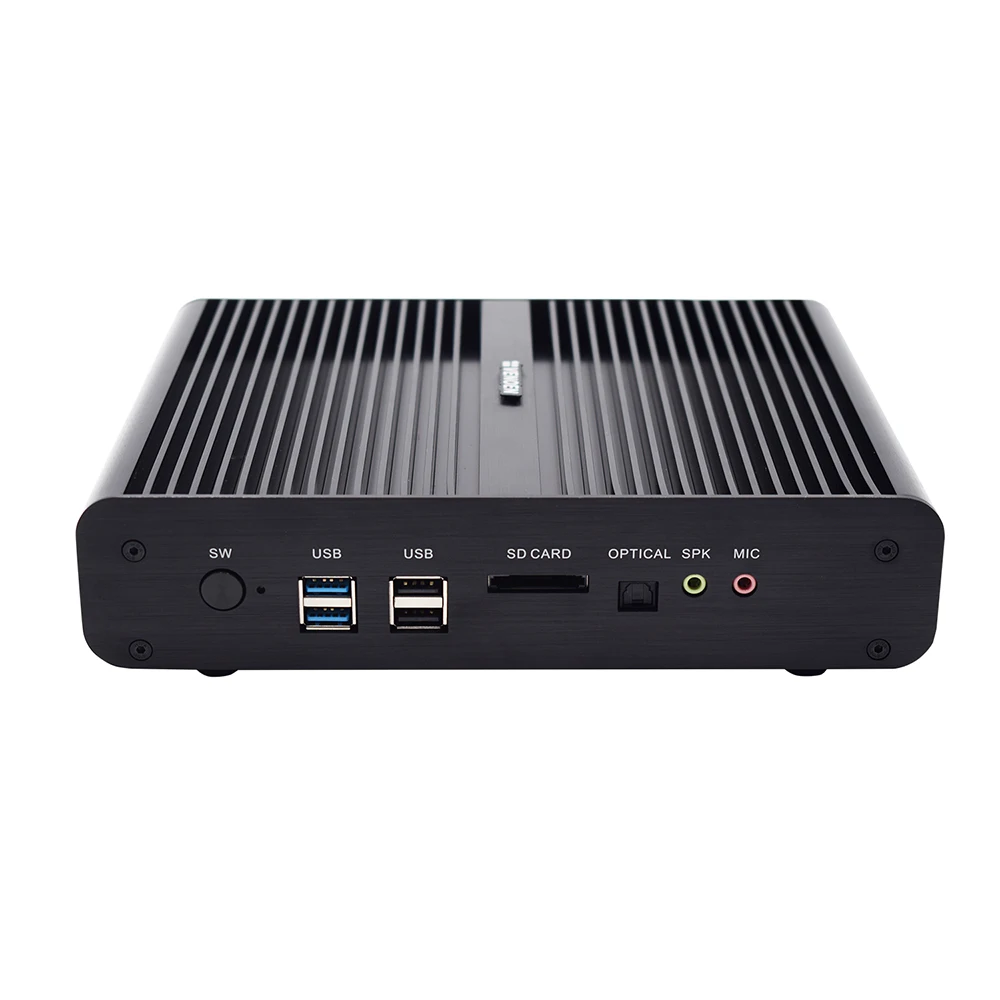 Новейший Win10 Core i5 7260U Dual Lan безвентиляторный мини ПК core i7 7660U Intel Iris plus graphics 640 игровой компьютер HD 4K HTPC