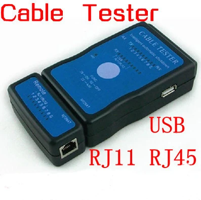 Многомодульный тестер кабелей M726 Сетевой USB для кабеля Ethernet LAN устройство