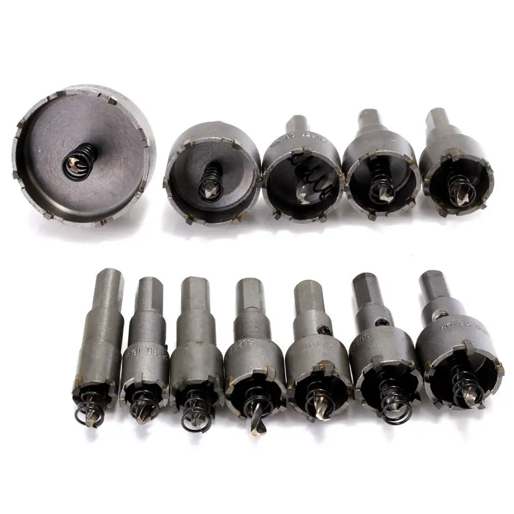 12pcs 15mm-50mm Hole Saw Cutter Kit Drill Bit Set | Инструменты