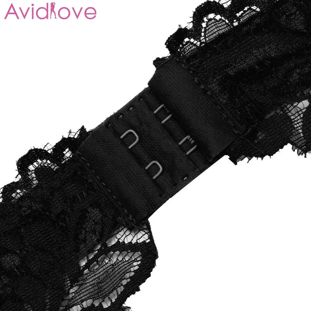 Avidlove, Женская кружевная Цветочная Сексуальная сорочка, стринги, нижнее белье, пижама с подвязками, женское нижнее белье, Эротические трусики