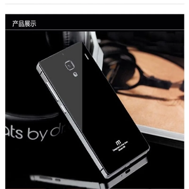 Чехлы для телефонов Xiaomi Redmi 1s 4G роскошная алюминиевая рамка и сменная задняя