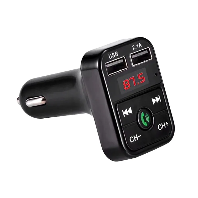 Авто двойной USB Bluetooth4.1 Handsfree Car Kit Зарядное устройство FM передатчик MP3 плеер A2B2|fm