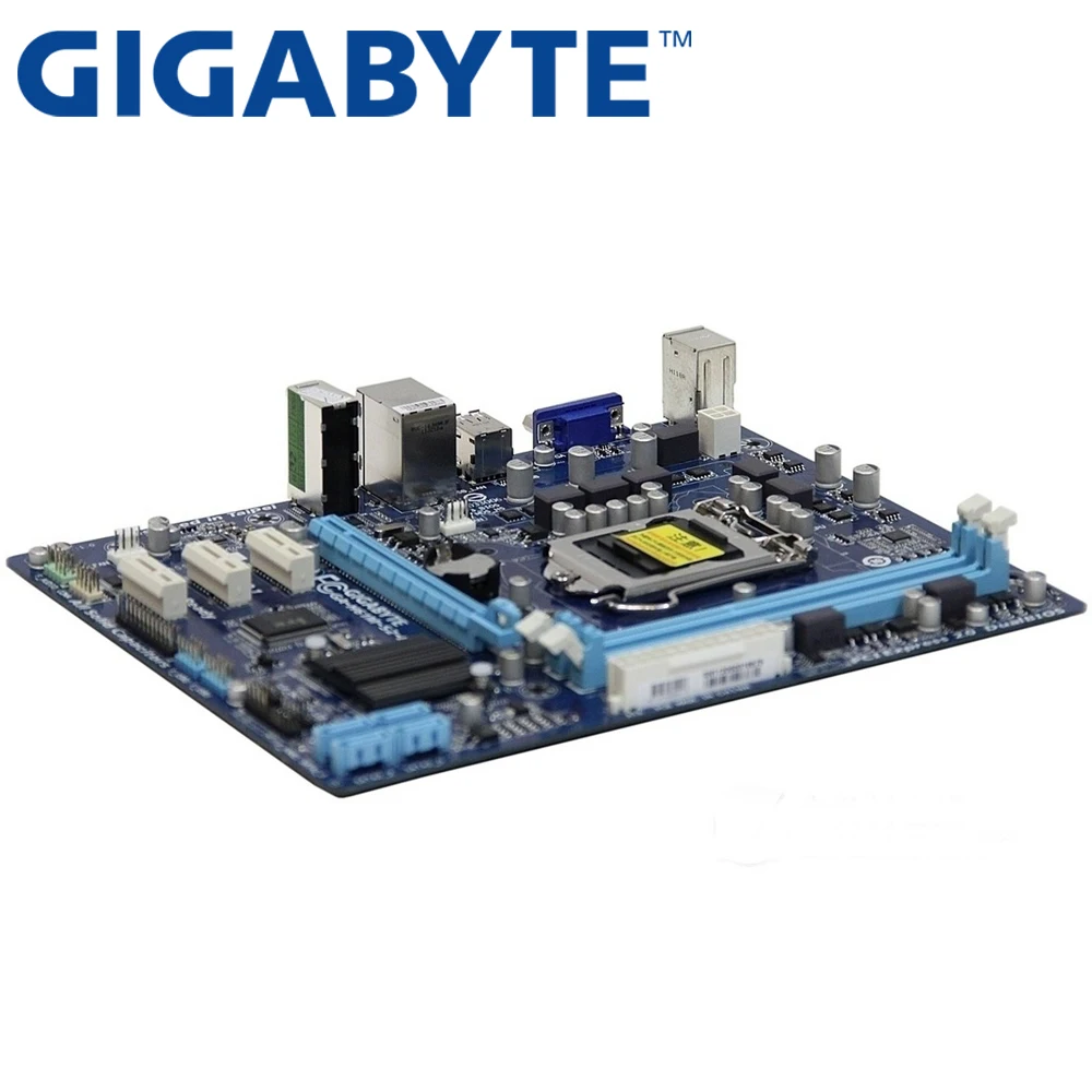 GIGABYTE GA-H61M-S2-B3 настольная материнская плата H61 Socket LGA 1155 i3 i5 i7 DDR3 16G uATX оригинальная H61M-S2-B3 б/у материнская плата в продаже