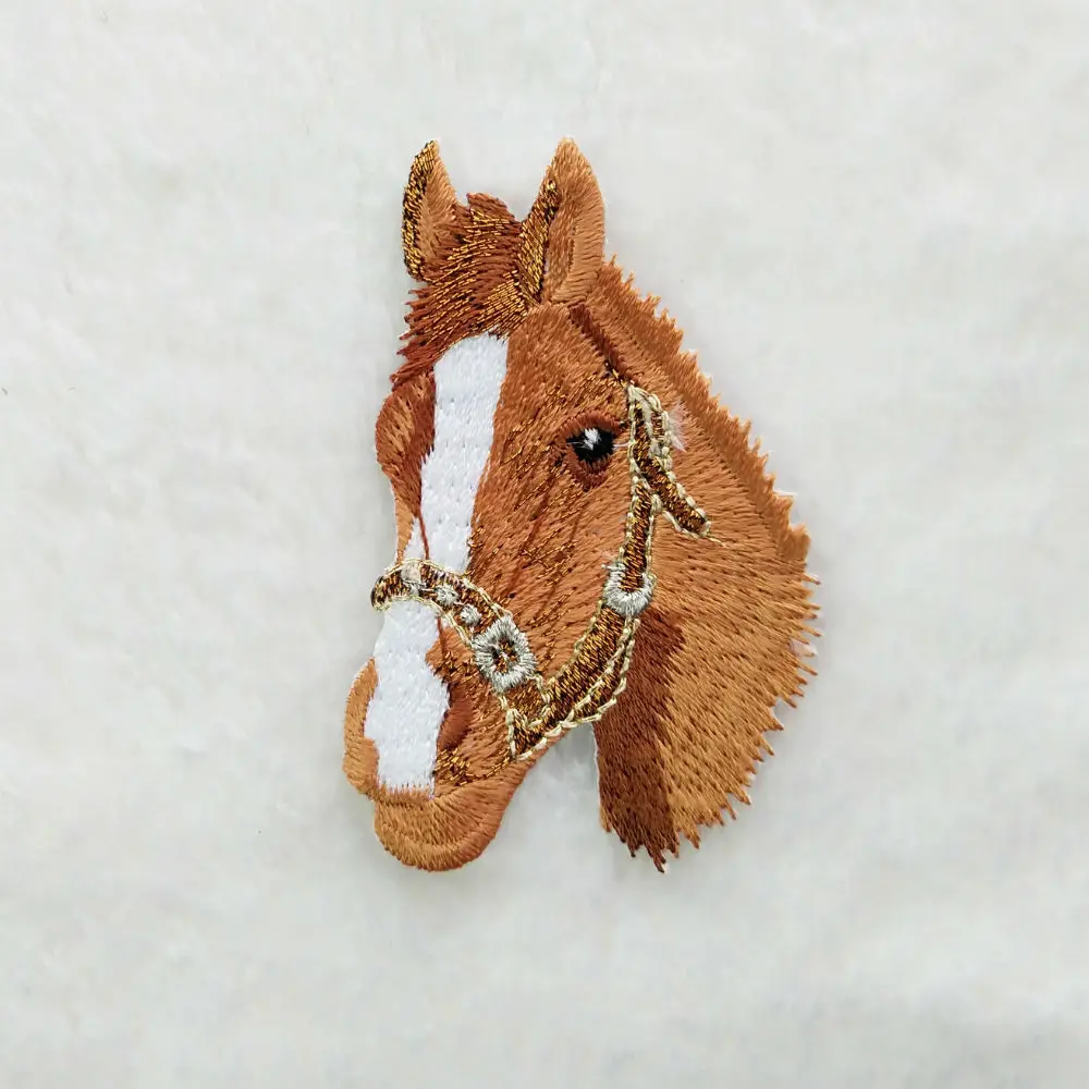 1 пара модная вышитая аппликация в виде лошади|embroidered iron|iron onembroidered iron on |