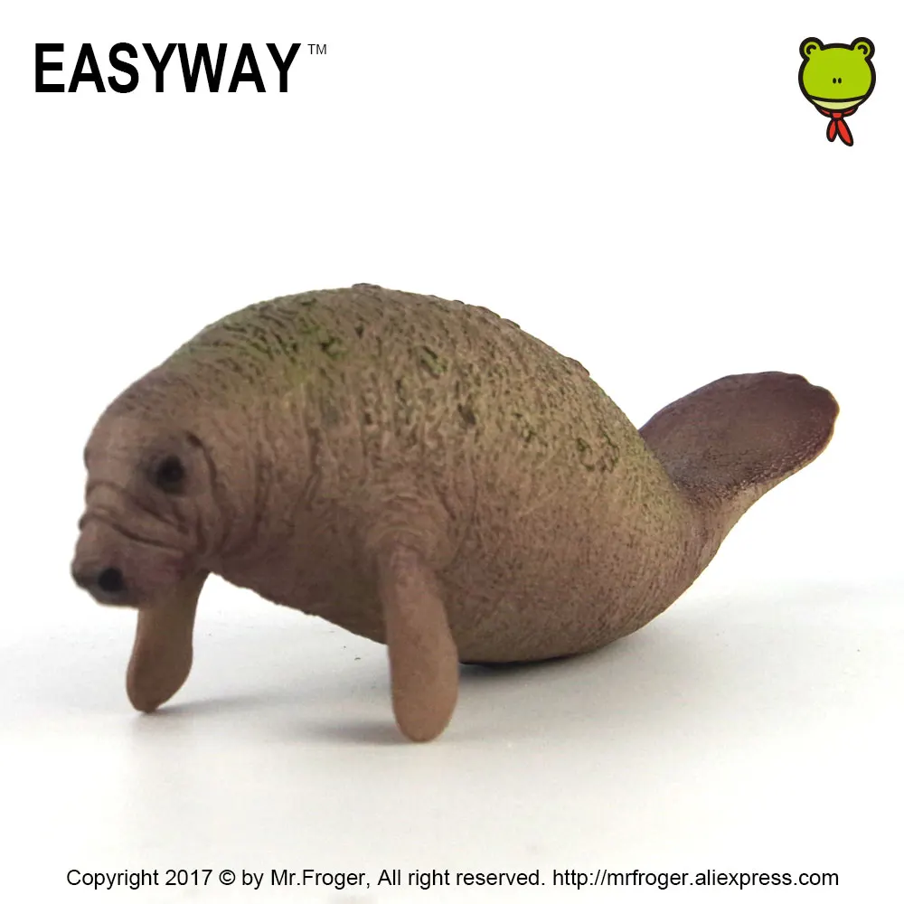 Фигурка животного EASYWAY развивающая игрушка из пластика морская корова Русалка